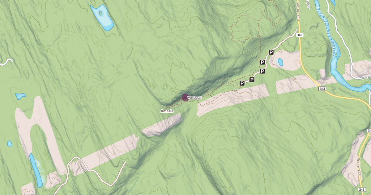 Map preview of Vol Local