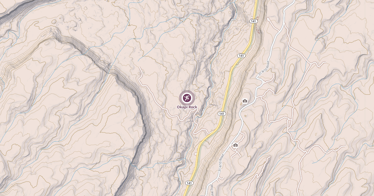 Map preview of Okapi Rock