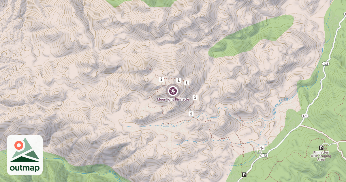 Map of Moonlight Pinnacle