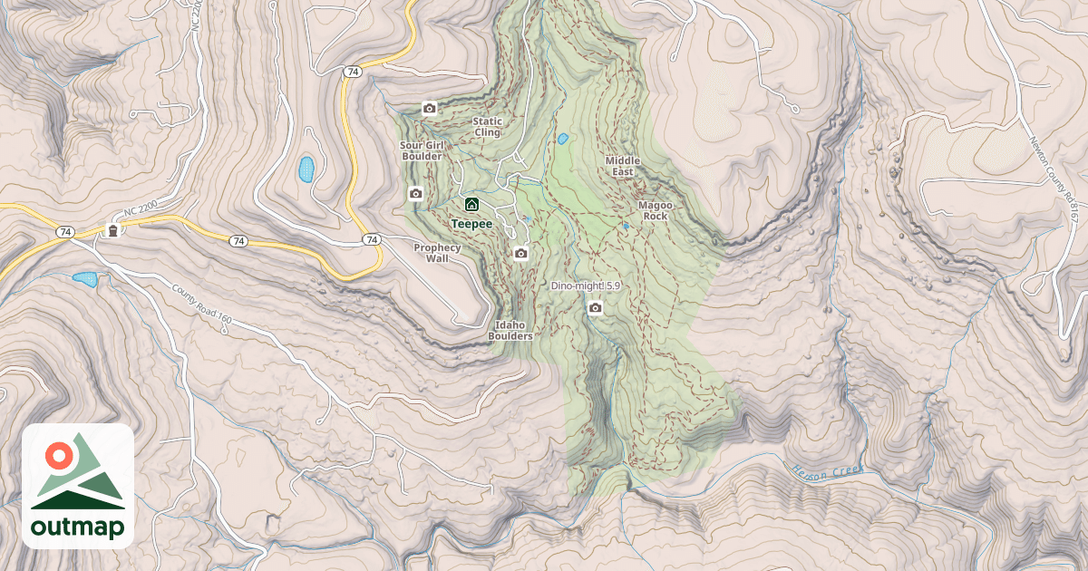 Map of Dino-might!