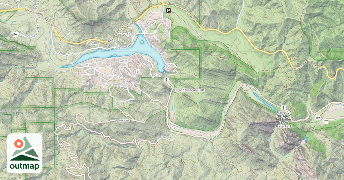 Map of Oil and Vinegar