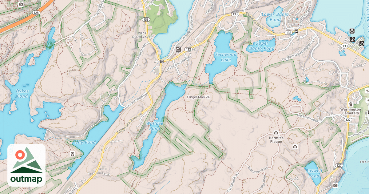 Map of Ginger Man
