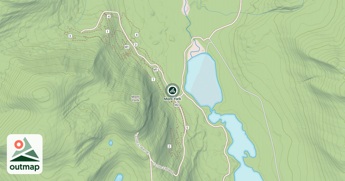 Map of Mont York