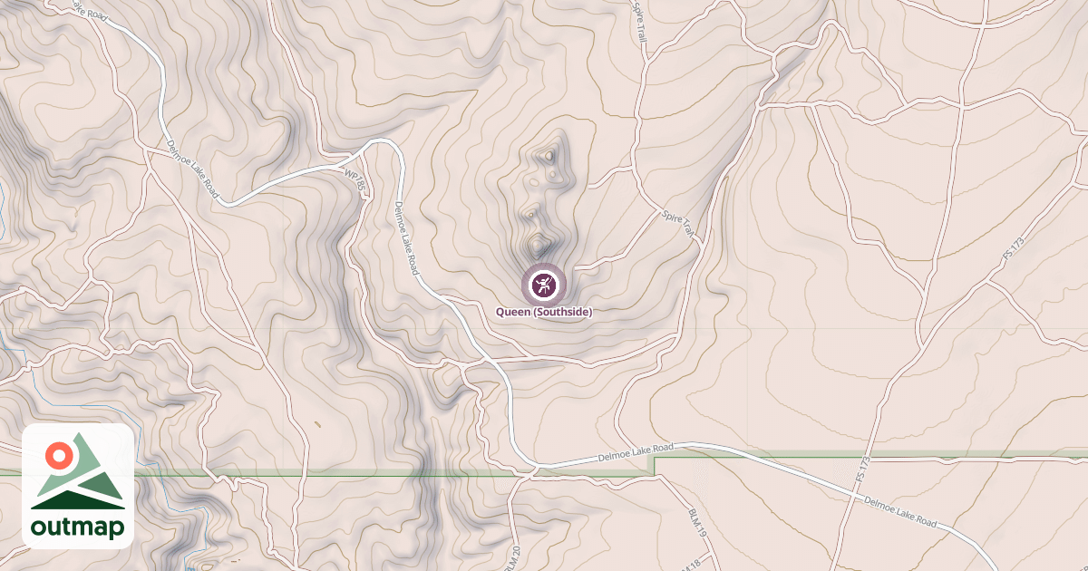 Map of Queen (Southside)