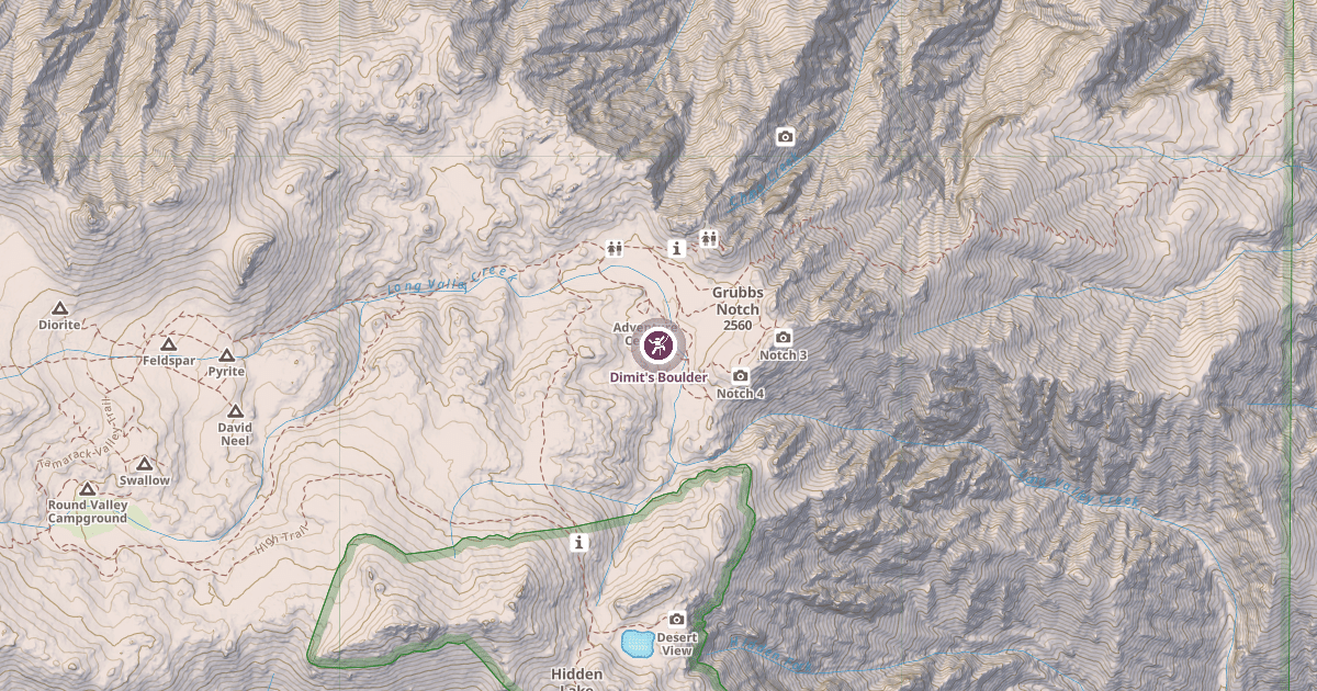 Map preview of Dimit's Boulder