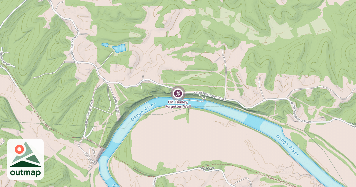 Map of CM: Henley, Forgotten Wall