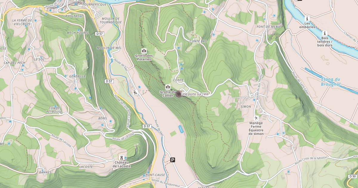 Map preview of Une porte sur l'été