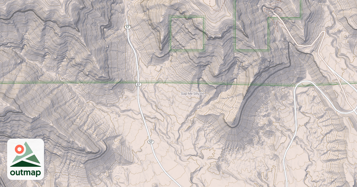 Map of Slap Me Silly