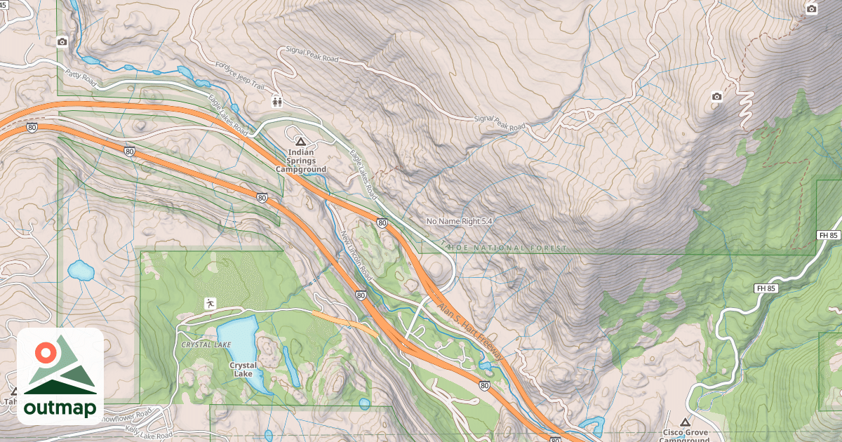 Map of No Name Right