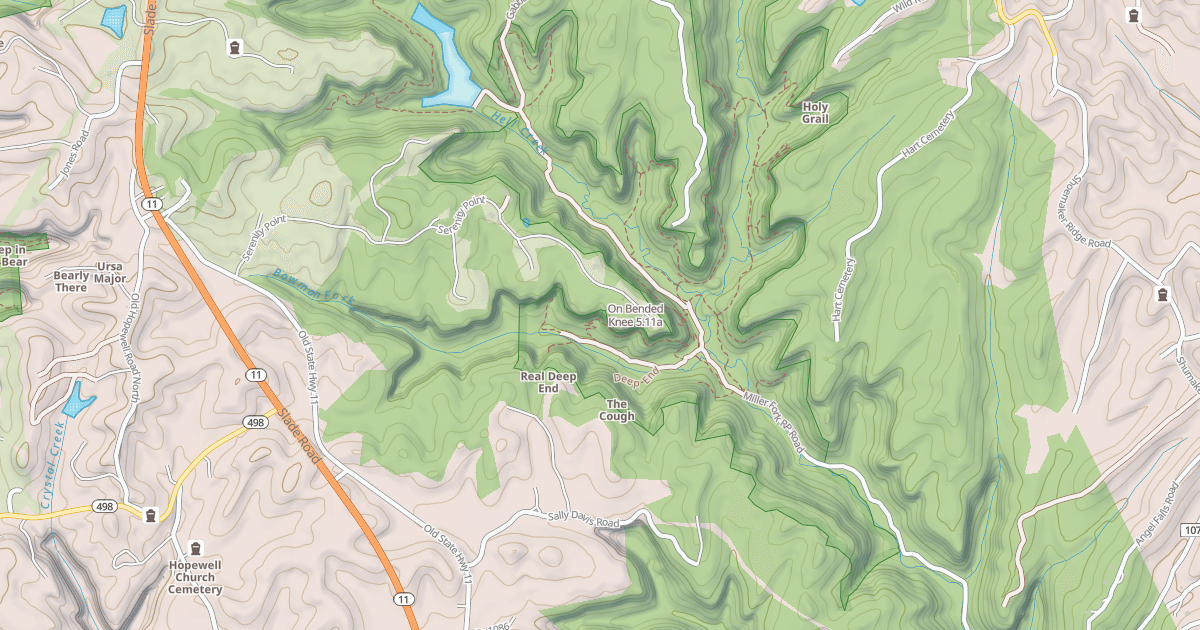Map preview of On Bended Knee