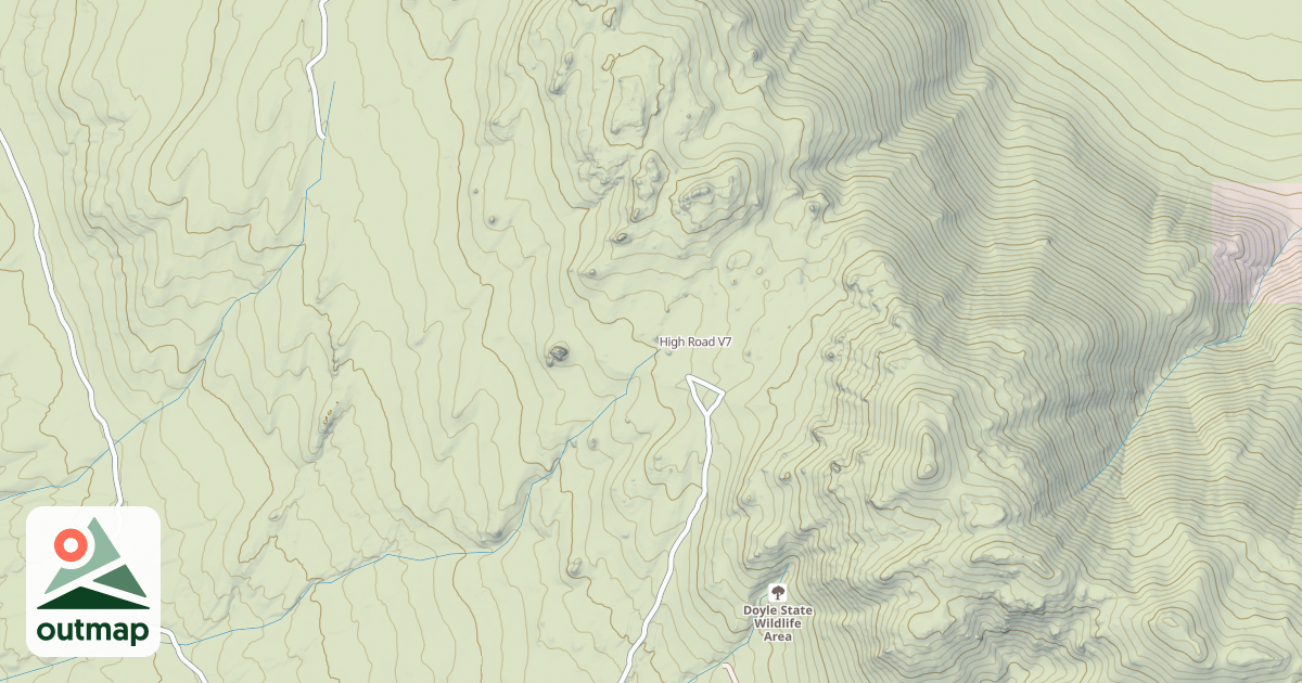 Map of High Road