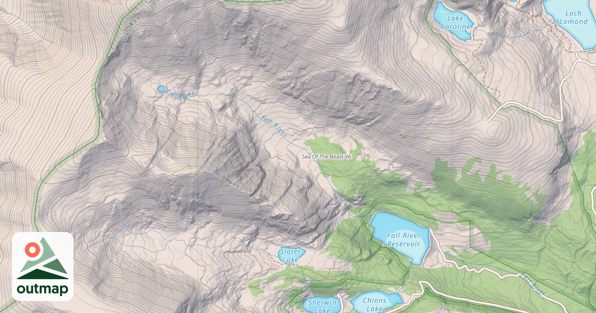 Map of Sea Of The Beast