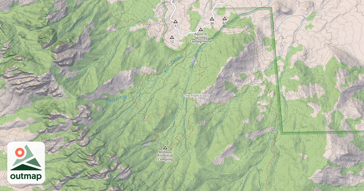 Map of The Flight