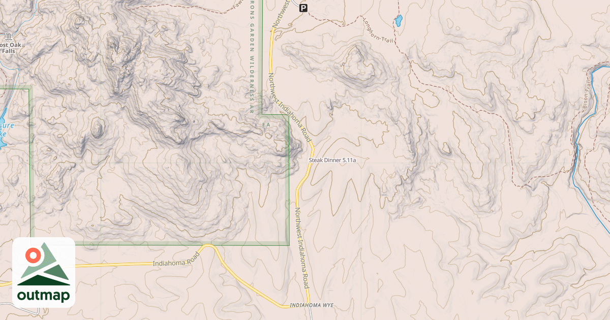 Map of Steak Dinner