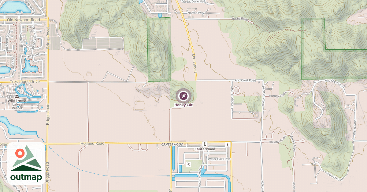 Map of Honky Cat