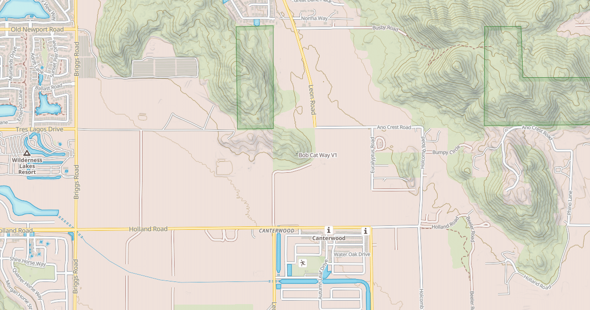 Map preview of Bob Cat Way