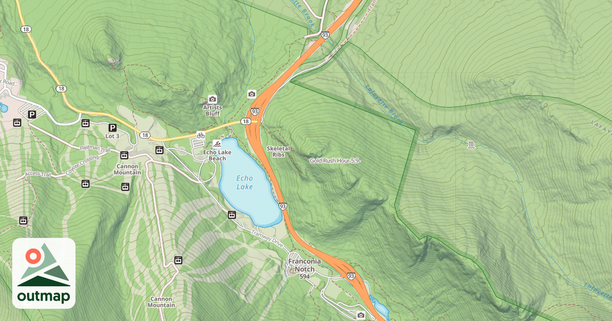 Map of Gold Rush Hour