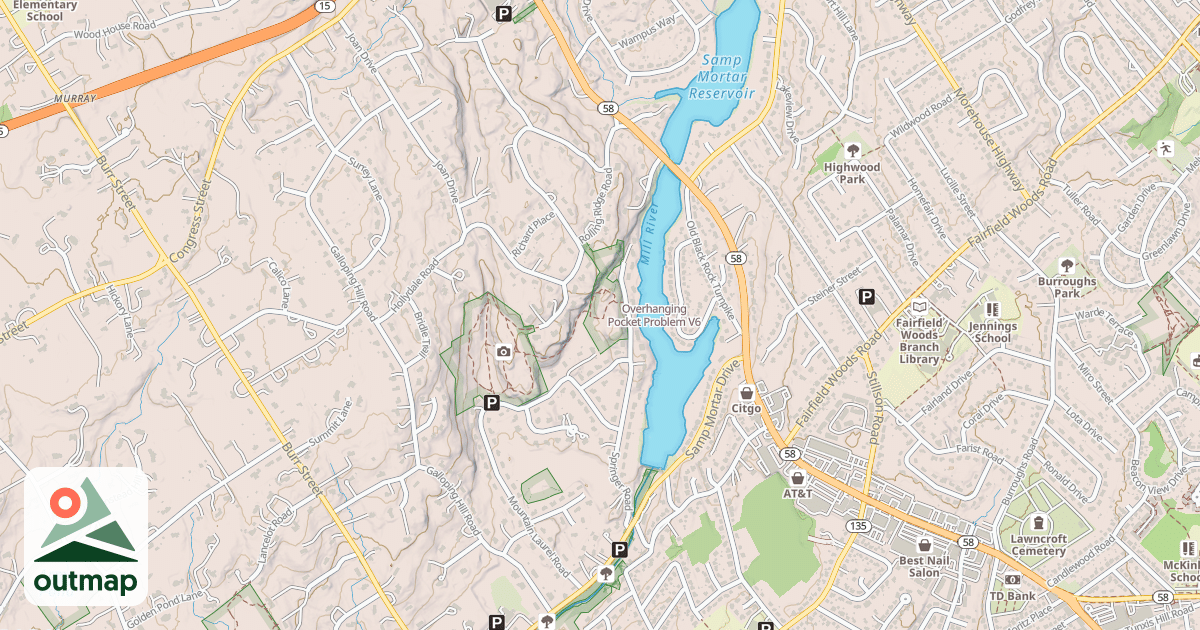Map of Overhanging Pocket Problem