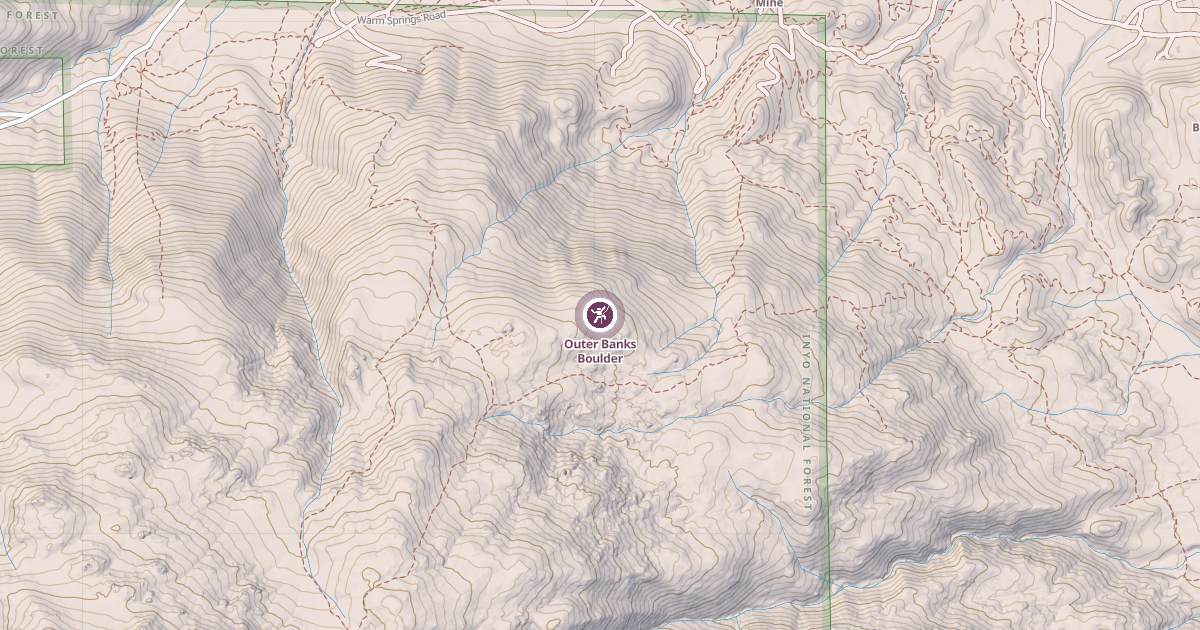 Map preview of Outer Banks Boulder