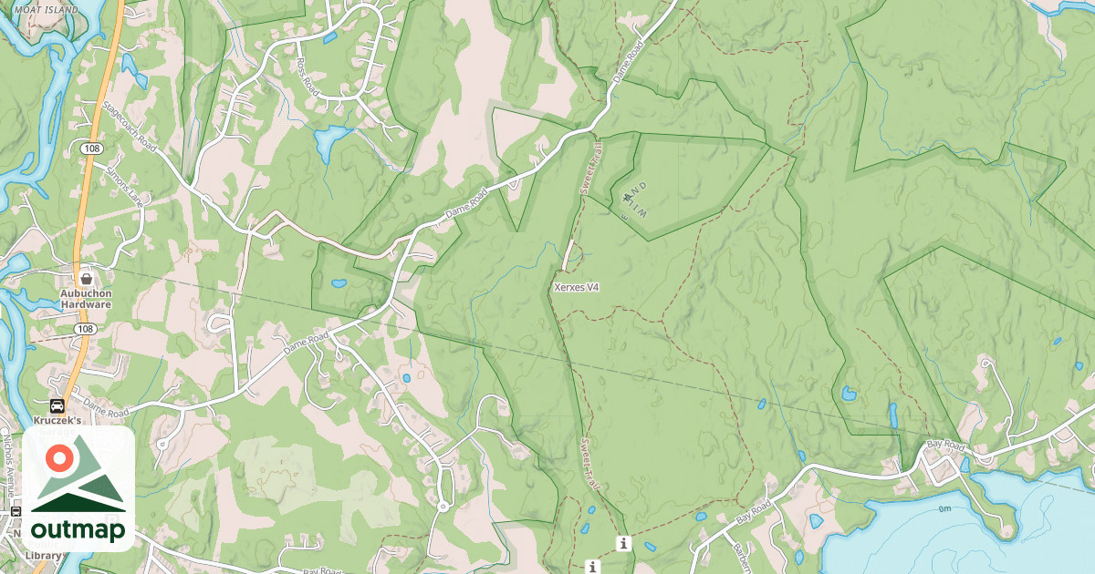 Map of Xerxes