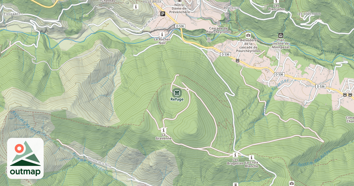 Map of Refuge