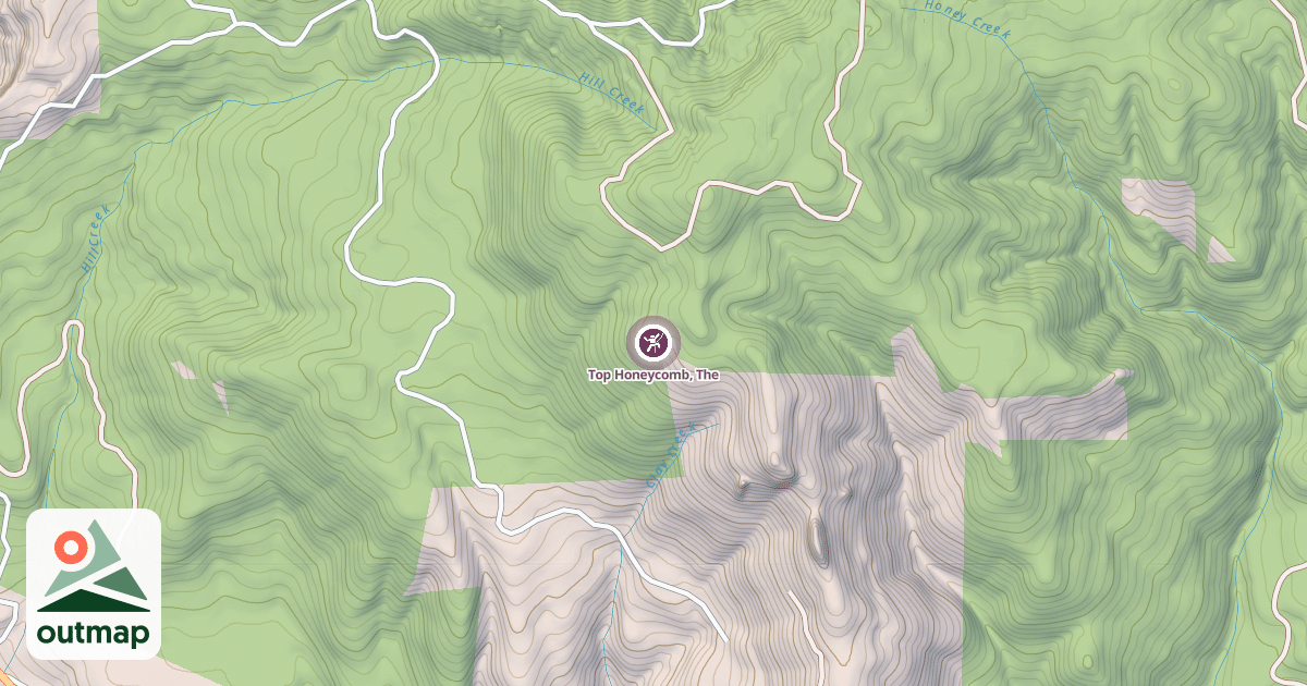 Map of Top Honeycomb, The