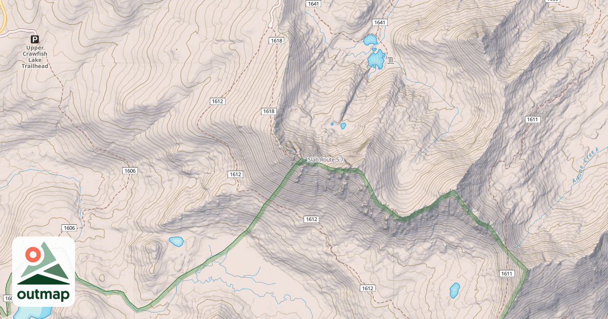 Map of Slab Route
