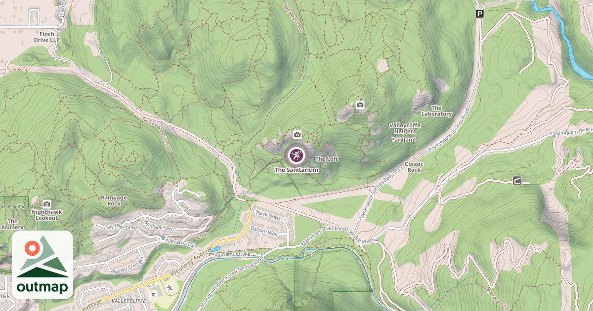 Map of The Sanitarium