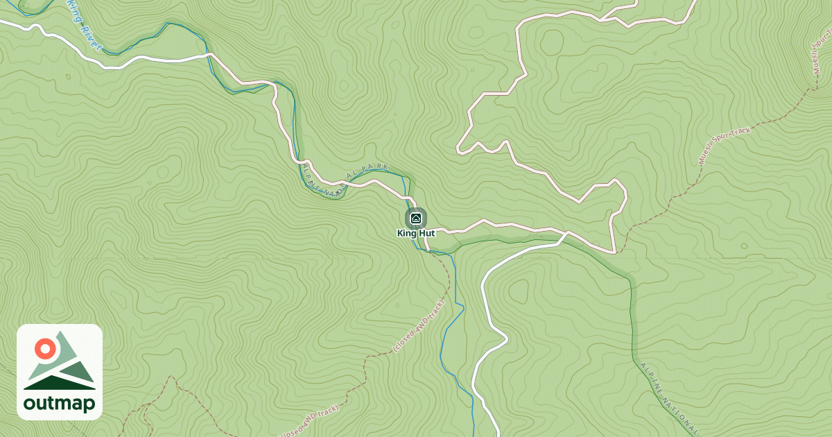 Map of King Hut