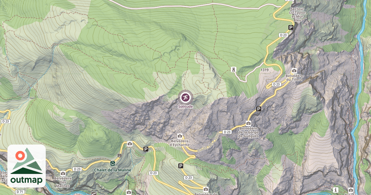 Map of Solitude
