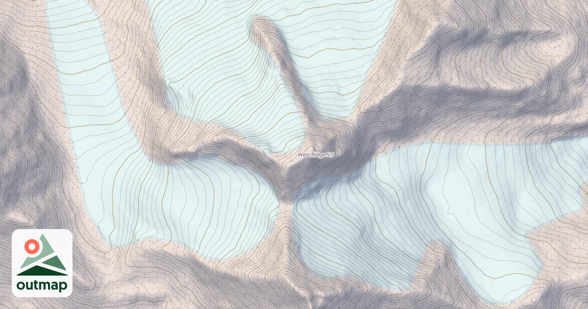 Map of West Ridge