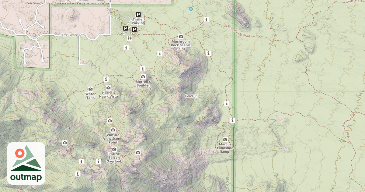 Map of Head