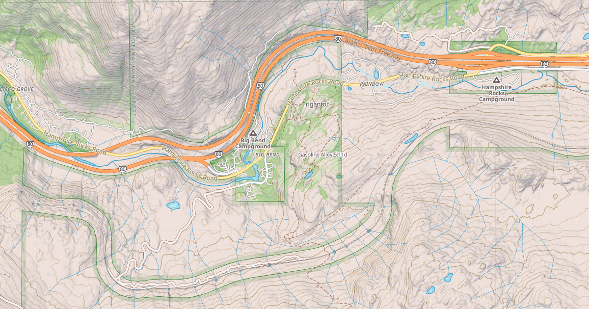 Map preview of Gasoline Alley