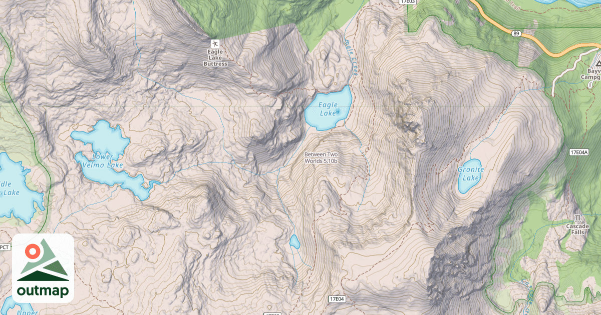Map of Between Two Worlds