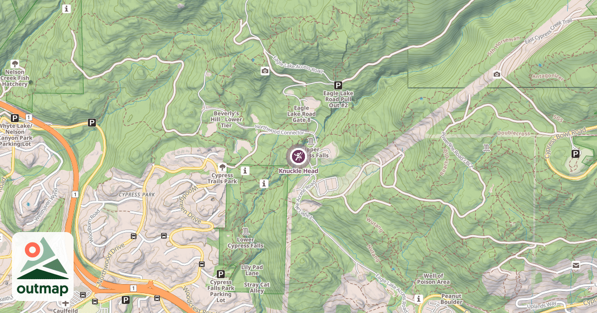 Map of Knuckle Head