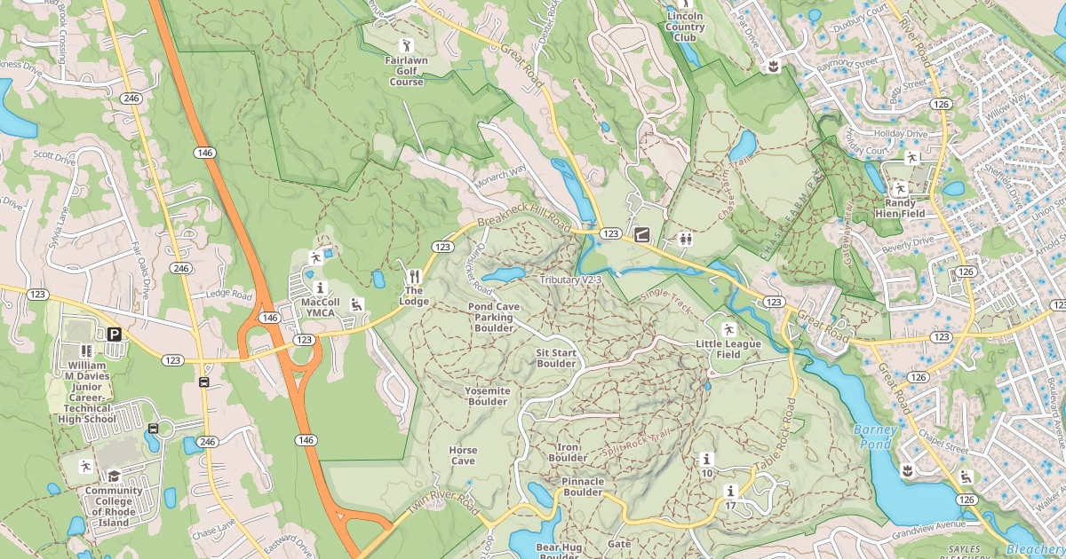 Map preview of Tributary