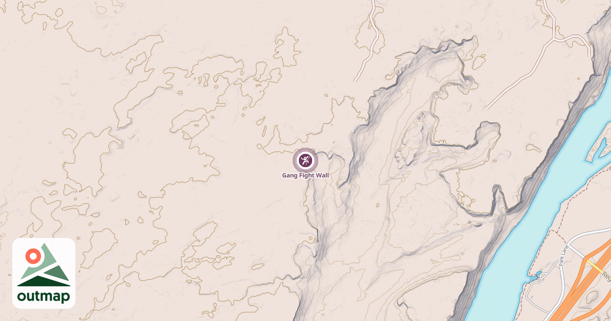 Map of Gang Fight Wall
