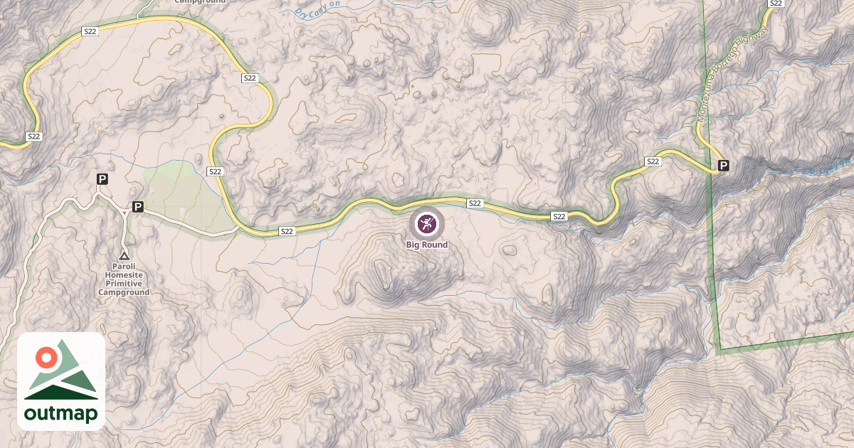 Map of Big Round