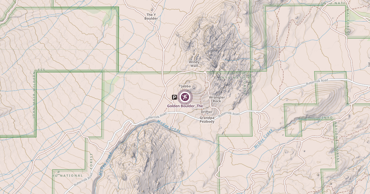 Map preview of Golden Boulder, The