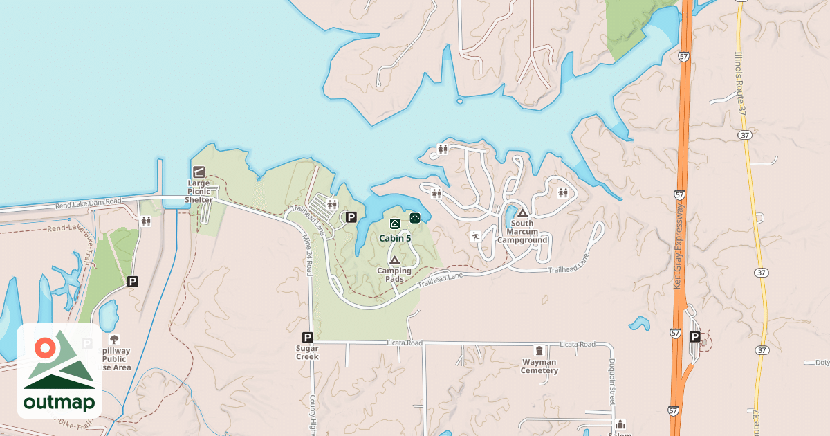 Map of Cabin 2