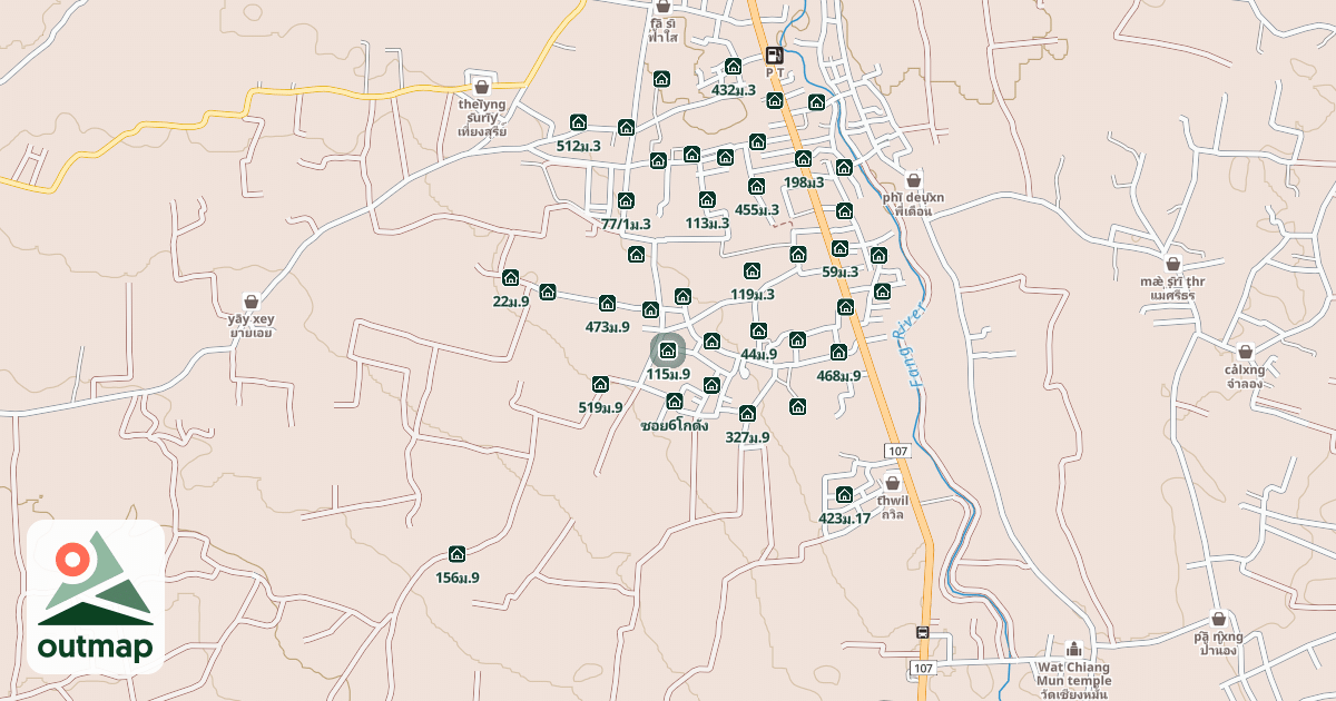 Map of 115ม.9