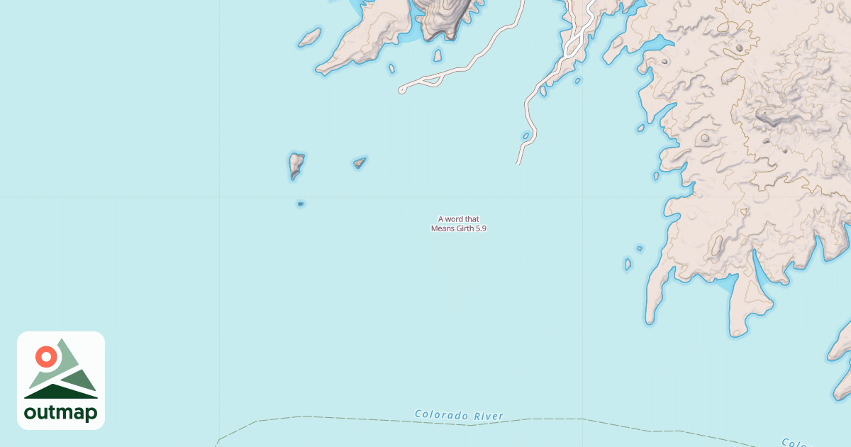 Map of A word that Means Girth