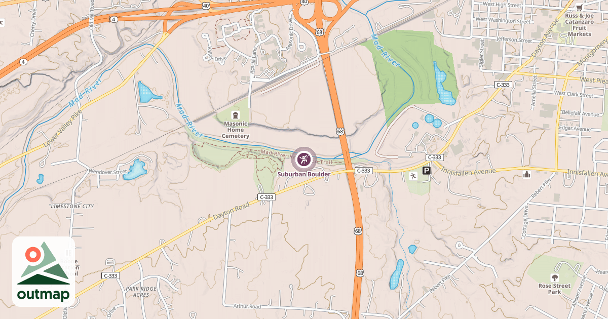 Map of Suburban Boulder