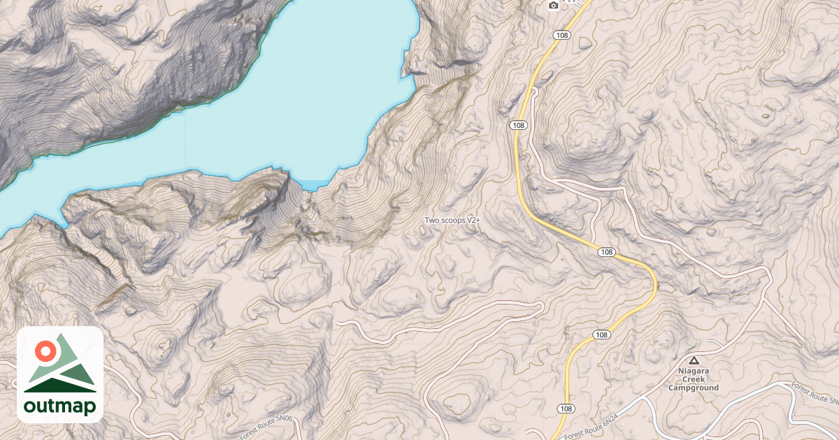 Map of Two scoops