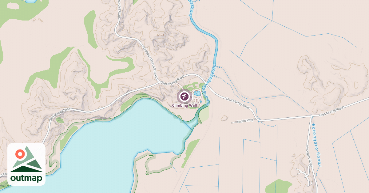 Map of Climbing Wall