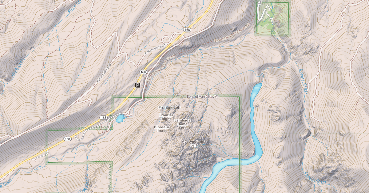 Map preview of Eons of Van Dikes