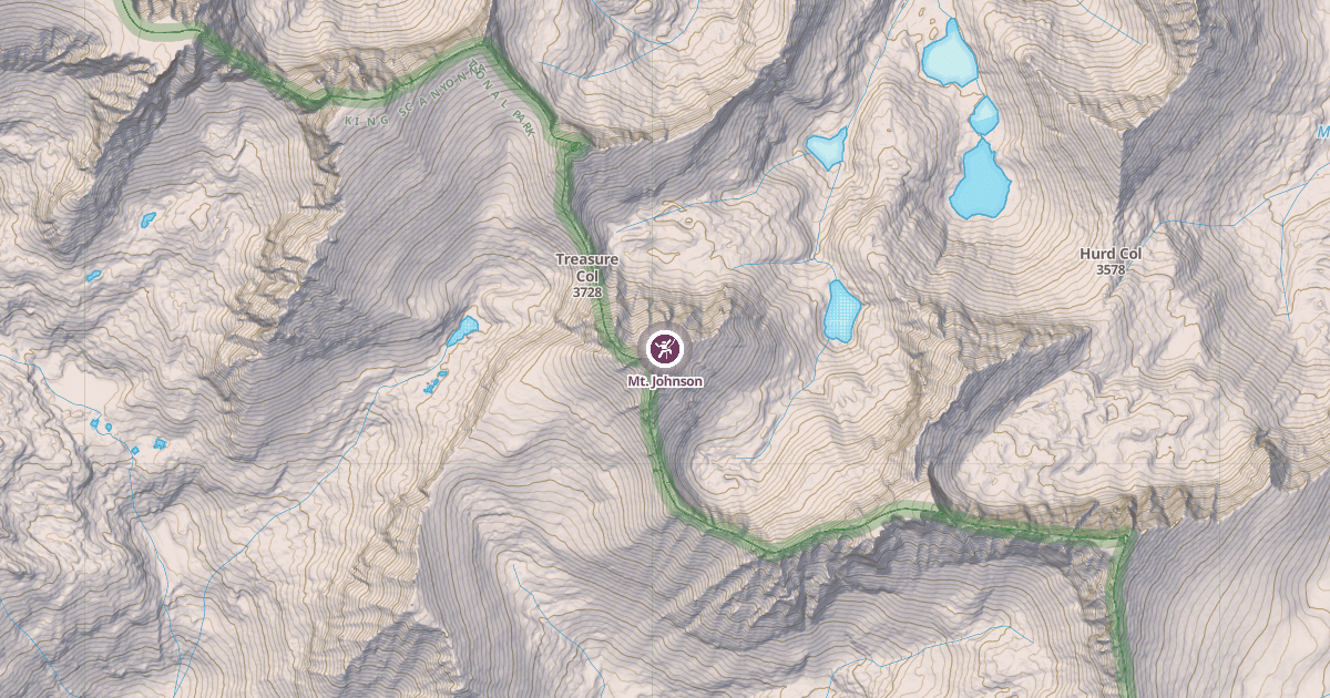 Map preview of Mt. Johnson