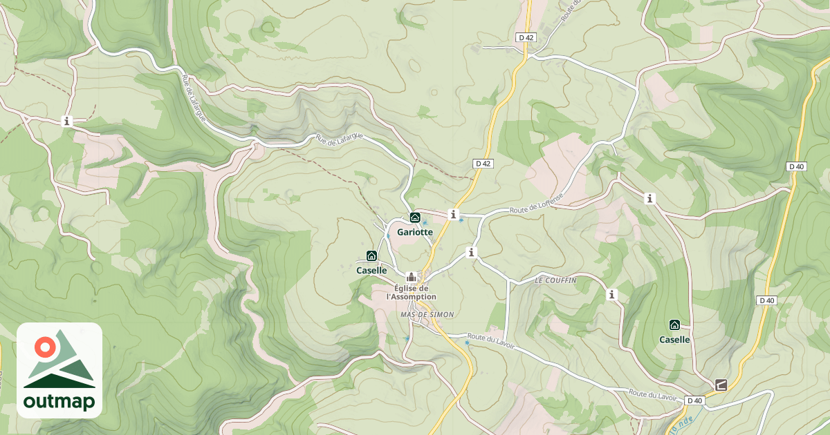 Map of Gariotte
