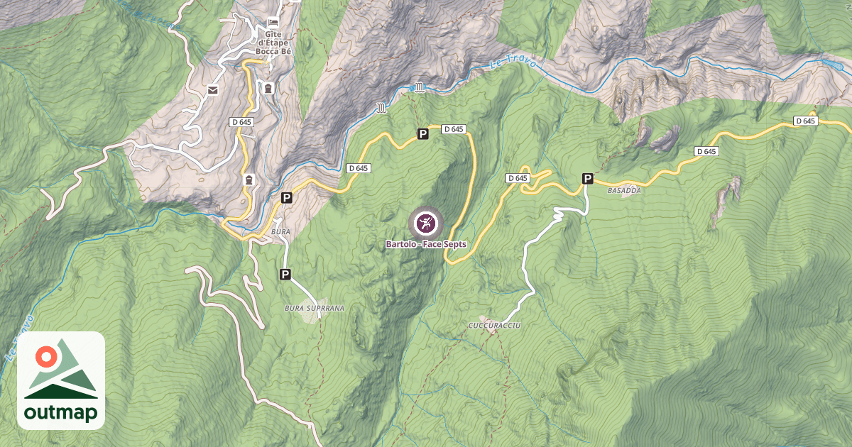 Map of Bartolo - Face Septs