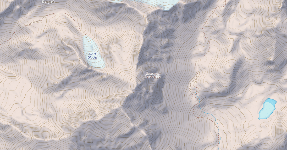 Map preview of Poseurs are hosers